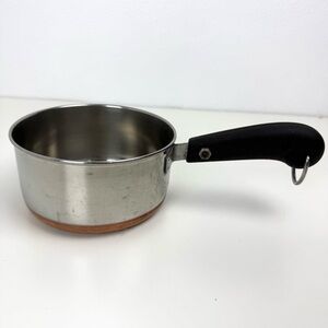 Revere Ware Copper Clad Bottom Pre1968 1 Quart Saucepan